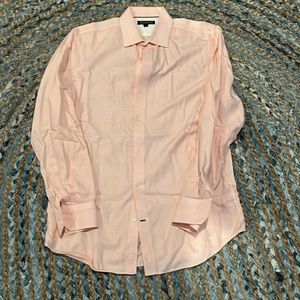 Banana Republic Non Iron Tailored Slim Fit Dress Shirt - Large